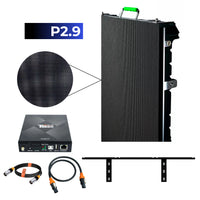 KIT PAINEL P2.9 OUTDOOR 3m x 1,5m (L x A) + PROCESSADORA TB20 + SUPORTE DE PAREDE