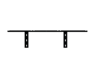 KIT PAINEL P3.91 OUTDOOR 4m x 2m (L x A) + PROCESSADORA TB40 + SUPORTE DE PAREDE